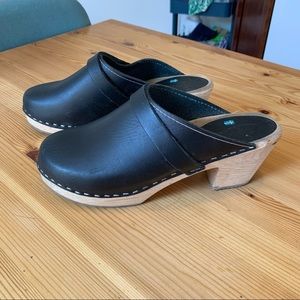 COPY - Black High Heel Clog | Size 40 | Lotta from Stockholm